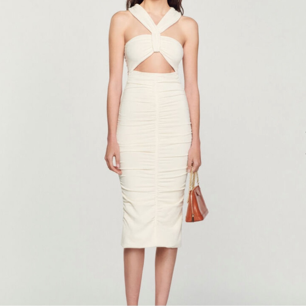 Sandro Paris Dress - Ivory - 38 - NEW Condition